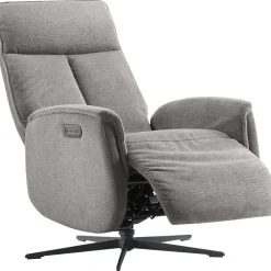 Relaxfauteuil Assele elektrisch antraciet