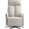 Relaxfauteuil Assele lichtgrijs