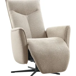 Relaxfauteuil Seduto microvezel beige