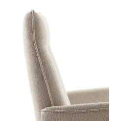 Relaxfauteuil Seduto microvezel beige