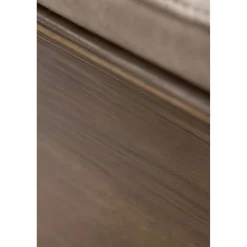 Relaxfauteuil Serio beige donker hout premium comfort