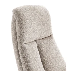 Relaxfauteuil Serio beige licht hout premium comfort