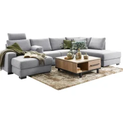 Salontafel Adanti 90x90 cm vierkant barley