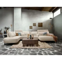 Salontafel Arrosto eikenhout 90x90 cm vierkant Dark Roast