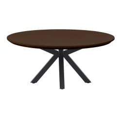 Salontafel Belvio 90 cm rond dark oak