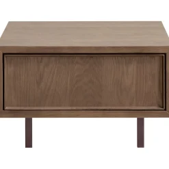 Salontafel Calvo bruin 64x64 cm vierkant