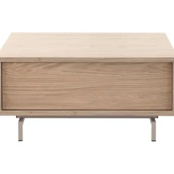 Salontafel Famosa 83x83 cm vierkant bruin