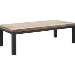 Salontafel Hevano eikenhout 70x140 cm rechthoekig moose