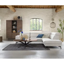 Salontafel Mascaro 135x67 cm Deens ovaal dark mango