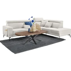 Salontafel Mascaro 135x67 cm Deens ovaal dark mango