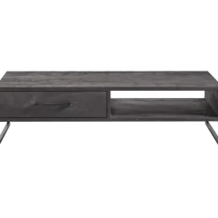 Salontafel Piastra 126x64 cm zwart