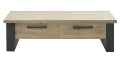 Salontafel Verato eikenhout 70x140 cm rechthoekig natural grey