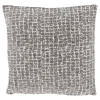 Sierkussen Baschi 45x45cm donkergrijs