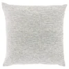 Sierkussen Baschi 45x45cm grijs