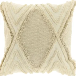 Sierkussen Civo 45x45cm wit