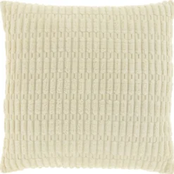 Sierkussen Clario 45x45cm wit