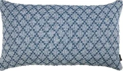 Sierkussen Faicchio 30x50cm blauw