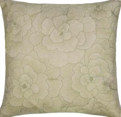 Sierkussen Faicchio 45x45cm lichtgroen