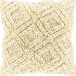 Sierkussen Foglia 45x45cm dessin 5 naturel