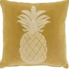 Sierkussen Gorduno ananas 45x45cm latte