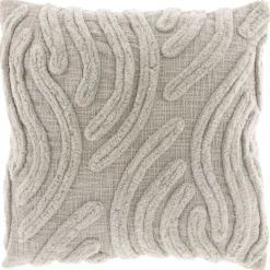 Sierkussen Personico 45x45cm grijs