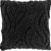 Sierkussen Personico 45x45cm zwart