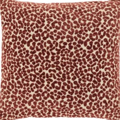 Sierkussen Savuto 45x45cm bordeauxrood