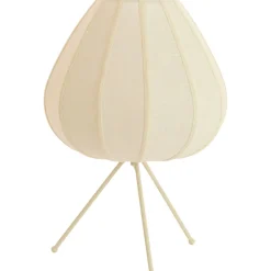 Tafellamp Moscito ecru linnen 1-lichts