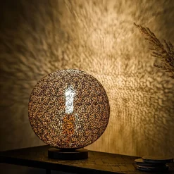 Tafellamp Tossica Ø 30 cm zwart staal