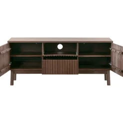 TV-meubel Arrosto eikenhout 58x135x40 cm Dark Roast