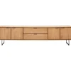 Tv-meubel Aska (234 Cm) teak naturel brushed