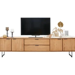 Tv-meubel Aska (234 Cm) teak naturel brushed