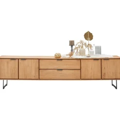 Tv-meubel Aska (234 Cm) teak naturel brushed