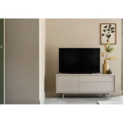 TV-meubel Famosa 132 cm grijs
