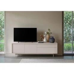TV-meubel Famosa 180 cm grijs