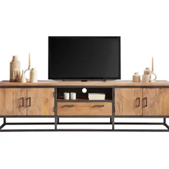 TV-meubel Mesola (220 Cm) mango natural