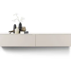 Tv-meubel Simeto 210 cm grijs