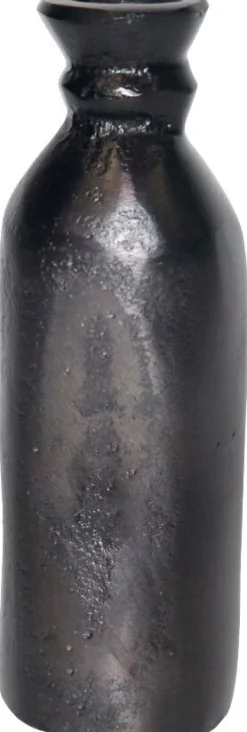 Vaas Duino 4x4x13 cm zwart