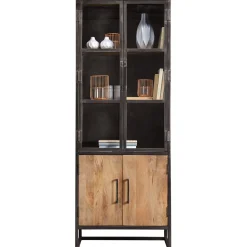 Vitrinekast Mesola (76 Cm) mango natural