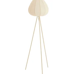 Vloerlamp Moscito ecru linnen 1-lichts