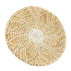 Wandhanger Arcana rond 28 bruin wit