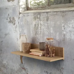 Wandplank Belvio (85 Cm) light oak fineer