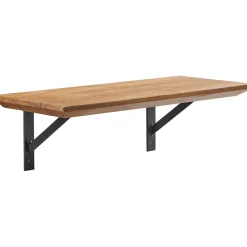 Wandplank Romaro 24x60 cm teak mix rough