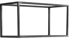 Wandrek Carpino 60cm metaal