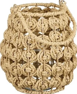 Windlicht Novellara bruin small